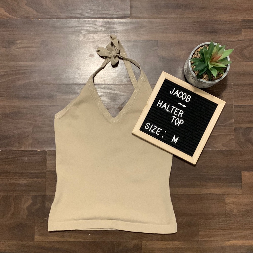 ⭐️ 3 for 12$⭐️ Jacob Tan Halter Top